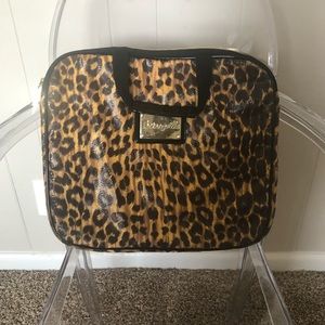 Betsey Johnson Leopard Print Laptop Bag